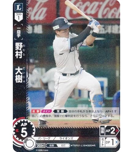 Amazon.co.jp: ドリームオーダー PBP03-L11 西川 愛也 埼玉西武